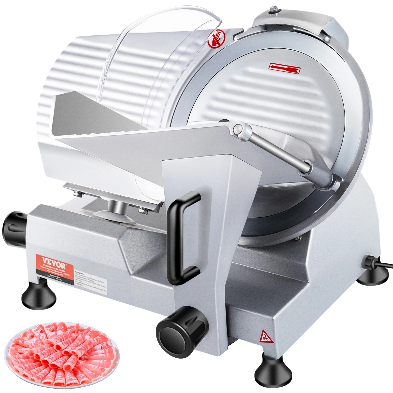 Kitchen Appliances Commercial - SucceBuy Affettatrice Elettrica Commerciale da 240W,