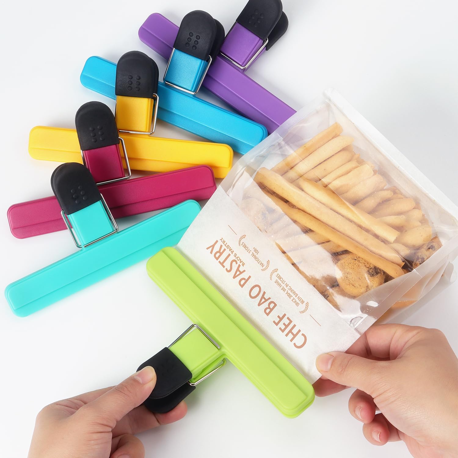 3-12PCS Clip di tenuta multius - Kitchen Appliances Shelves recensione e prezzo