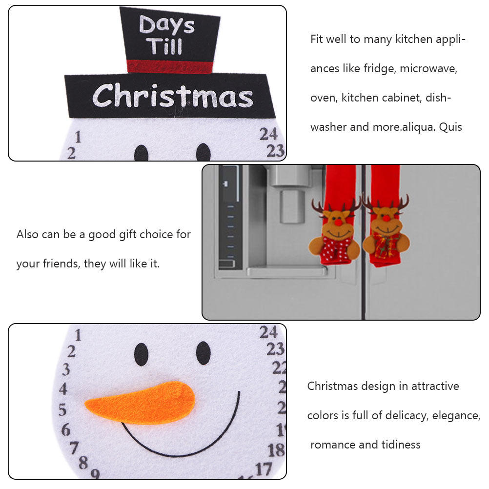 Set di Copri-Maniglie Natalizi - Kitchen Appliances For.Xmas recensione e prezzo